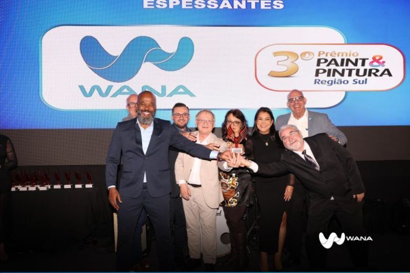 WANA conquista o 3º Prêmio Paint & Pintura – Região Sul